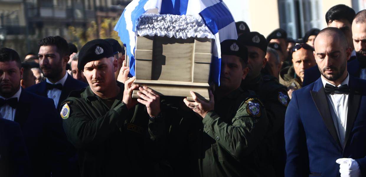 Θεσσαλονίκη κηδεία αστυνομικού