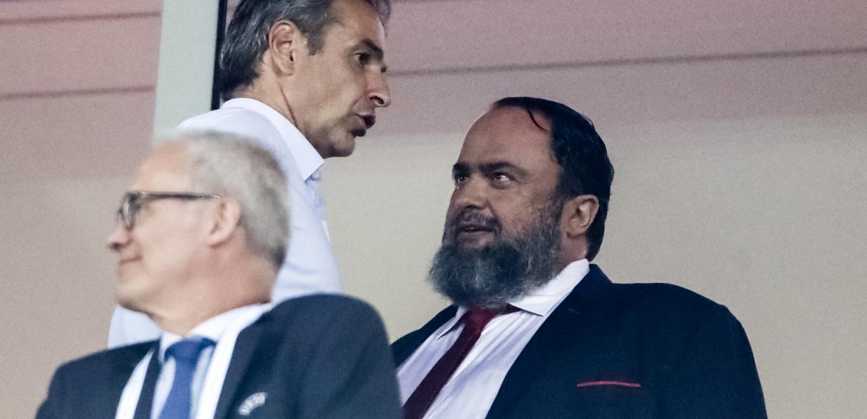 Κυριάκος Μητσοτάκης και Βαγγέλης Μαρινάκης