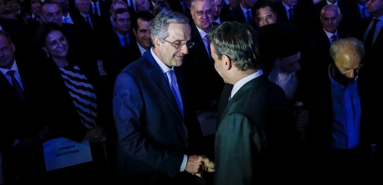 Αντώνης Σαμαράς και Κυριάκος Μητσοτάκης