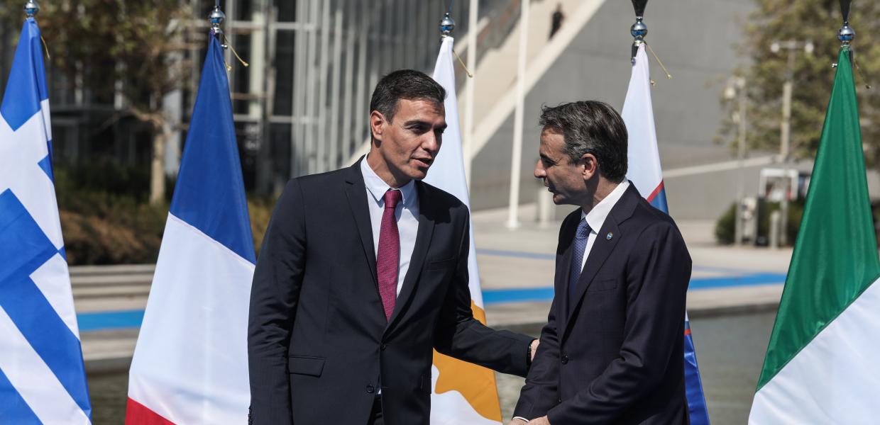 Ο Ισπανός πρωθυπουργός και ο Κυριάκος Μητσοτάκης