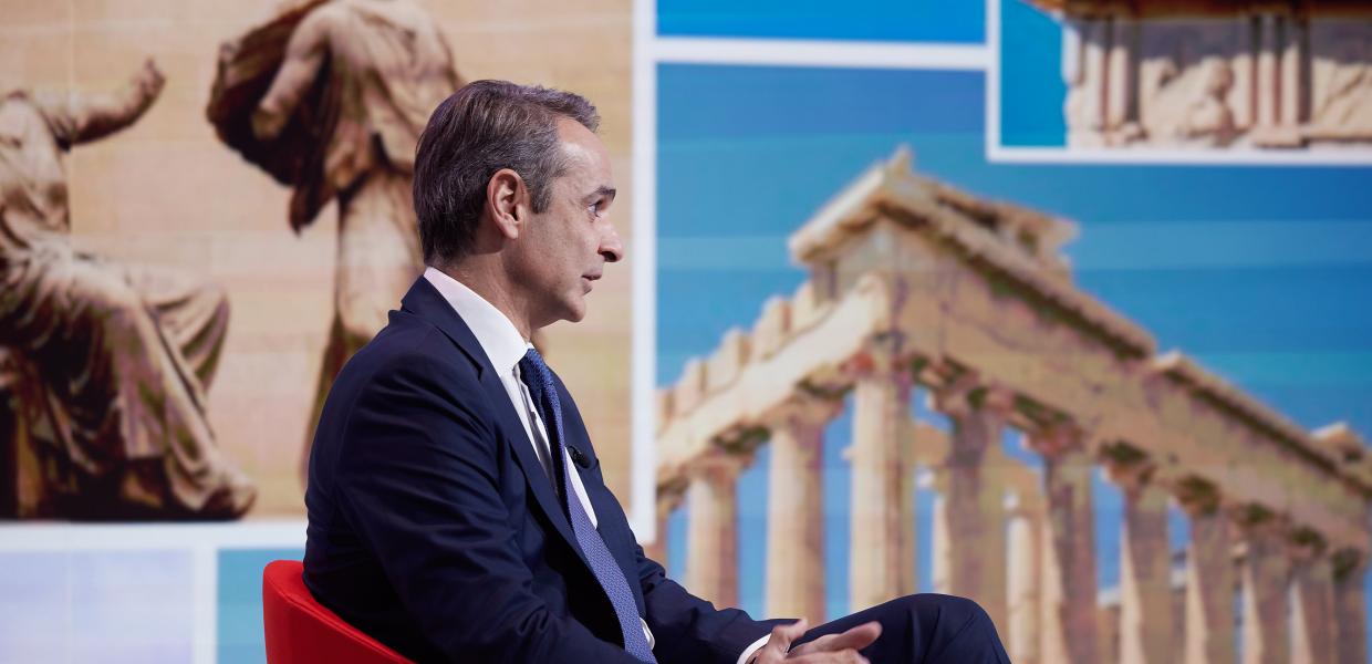 Κυριάκος Μητσοτάκης Γλυπτά Παρθενώνα