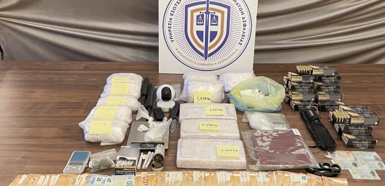 Ναρκωτικά που κατασχέθηκαν 