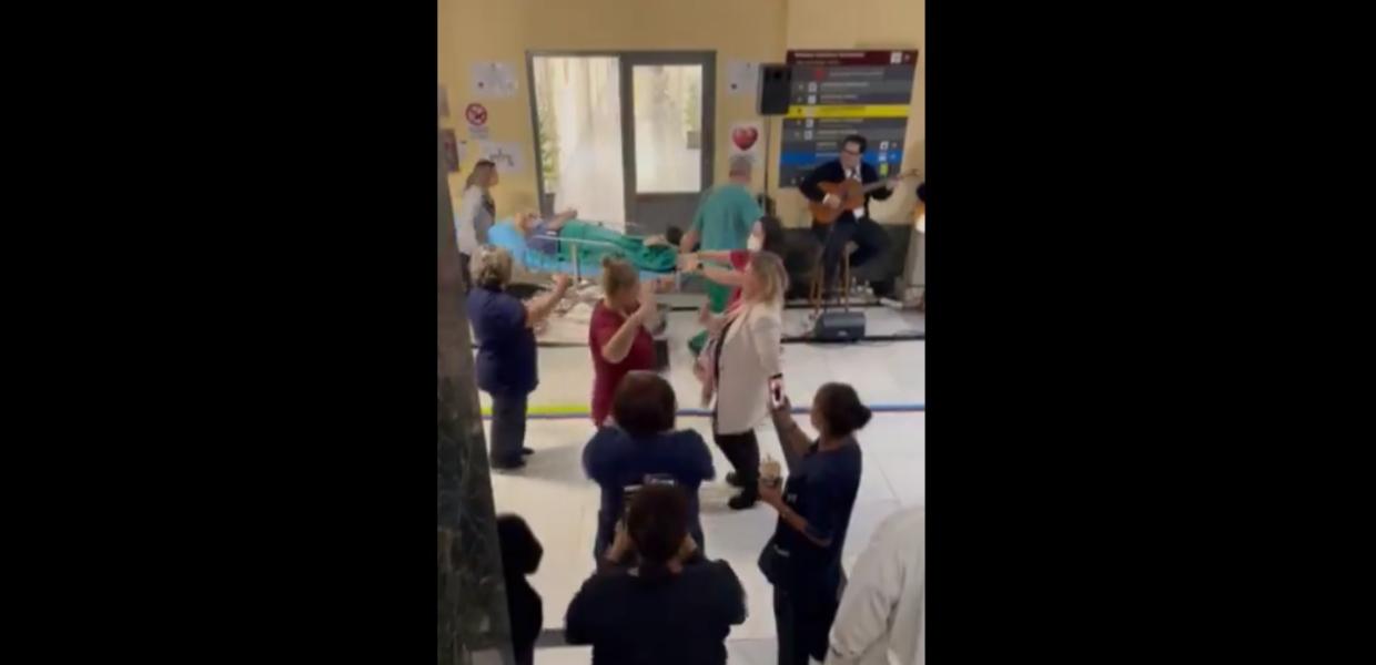 Γλέντι στο νοσοκομείο Ερυθρός Σταυρός