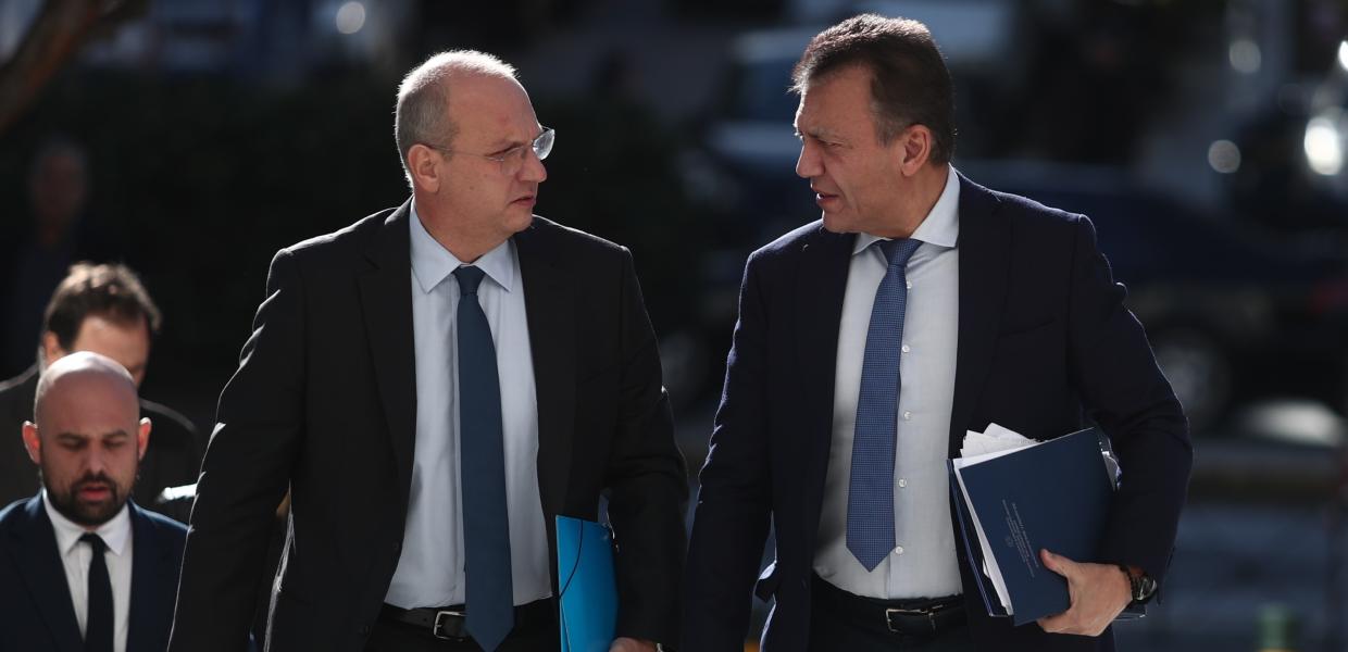 Γιάννης Οικονόμου και Γιάννης Βρούτσης