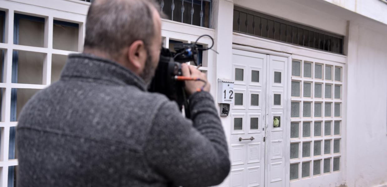 Το σπίτι όπου έγινε η γυναικοκτονία στη Σαλαμίνα