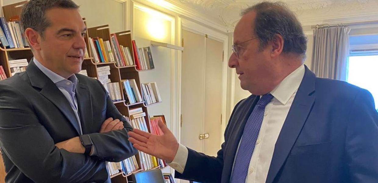 Αλέξης Τσίπρας και Φρανσουά Ολάντ