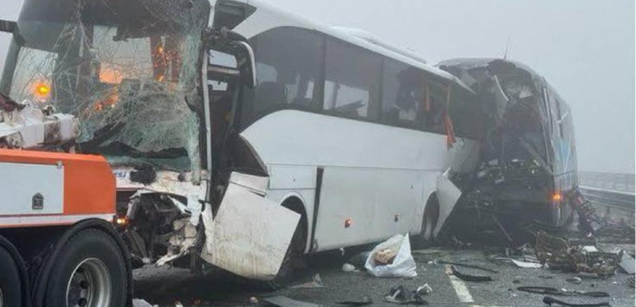 Τουρκία καραμπόλα τροχαίο