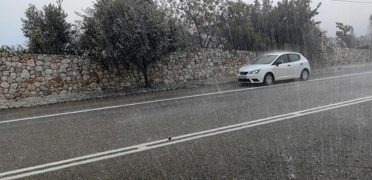 βροχή καταιγίδα