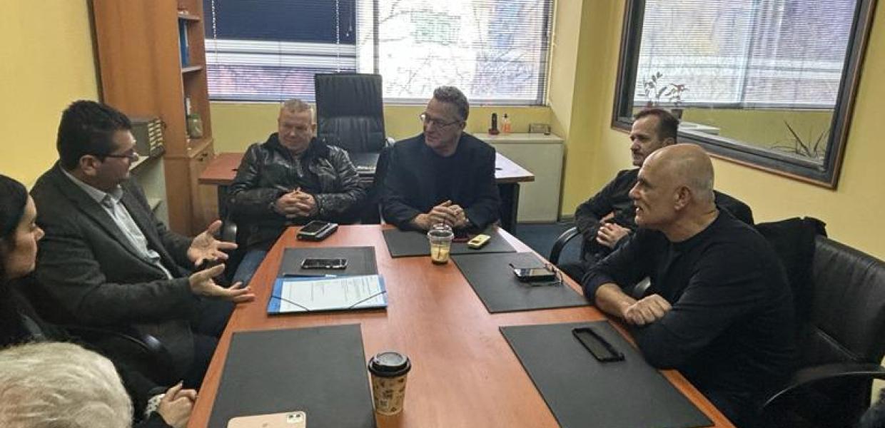 Ο Κώστας Αρβανίτης σε συνάντηση