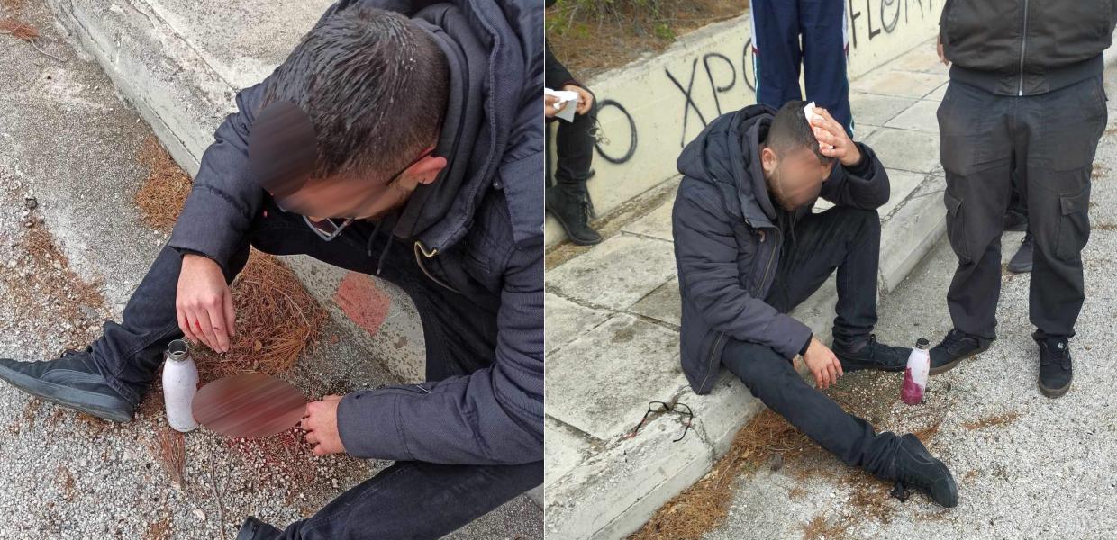 Χτυπημένοι φοιτητές