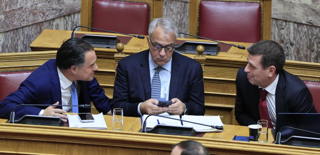 Άδωνις Γεωργιάδης, Μάκης Βορίδης και Δημήτρης Καιρίδης