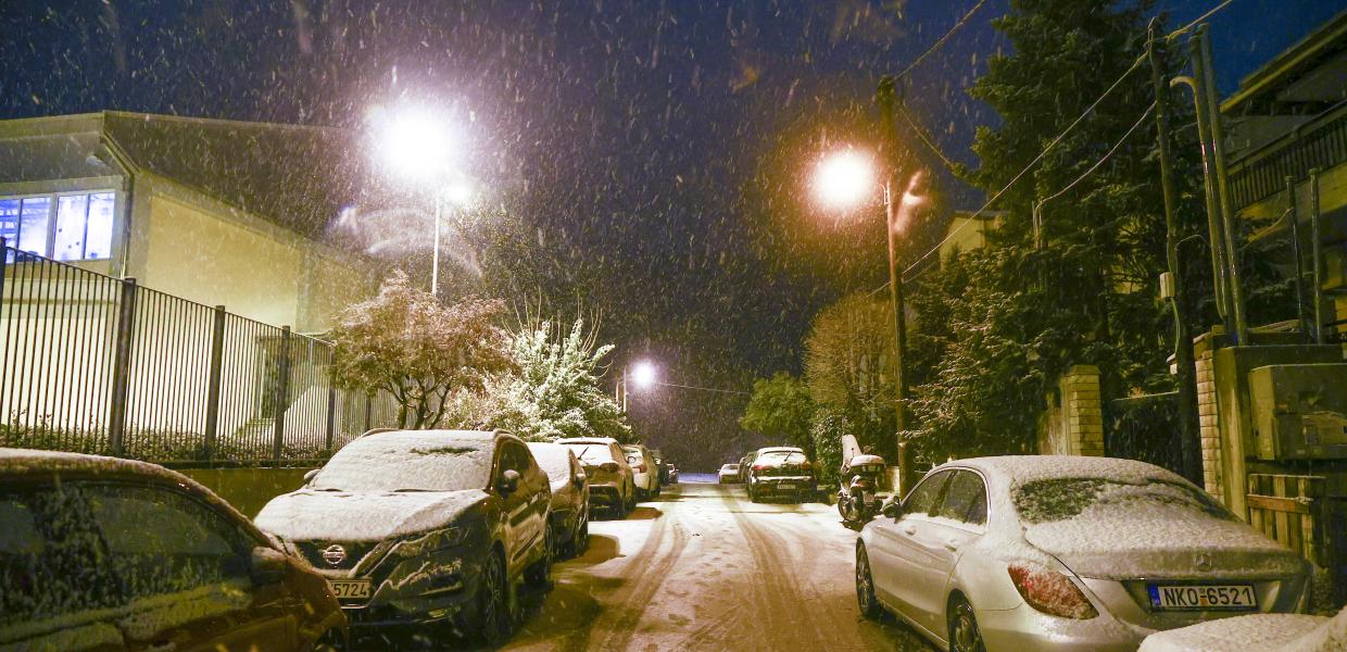Χιόνι Θεσσαλονίκη 