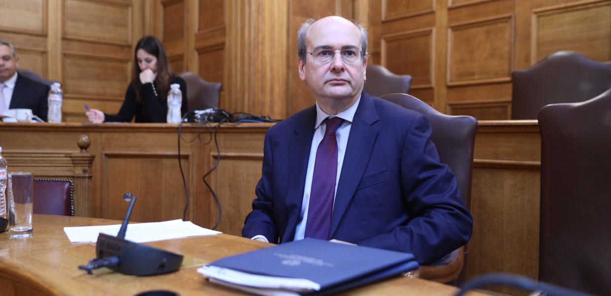 Ο Κωστής Χατζηδάκης στην Εξεταστική για τα Τέμπη