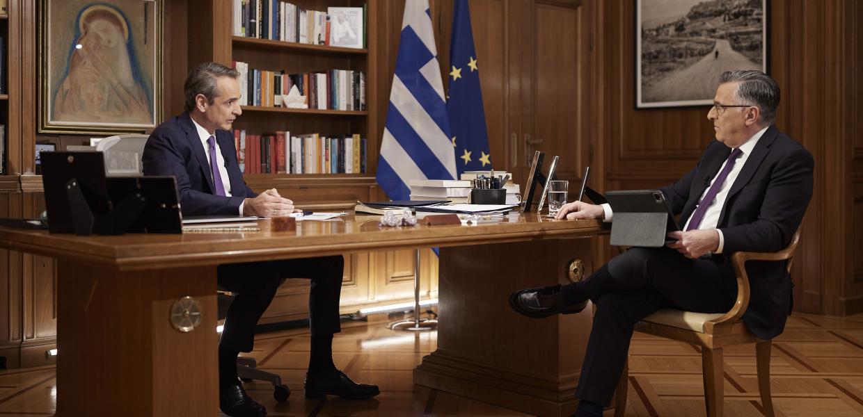 Κυριάκος Μητσοτάκης και Γιώργος Κουβαράς