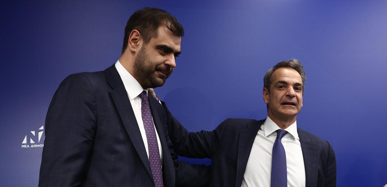 Ο Μαρινάκης και ο Μητσοτάκης
