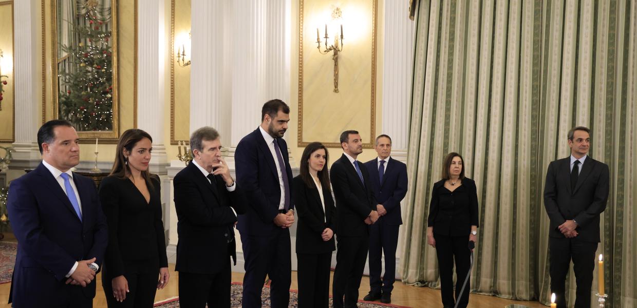 Ορκωμοσία υπουργών και υφυπουργών 