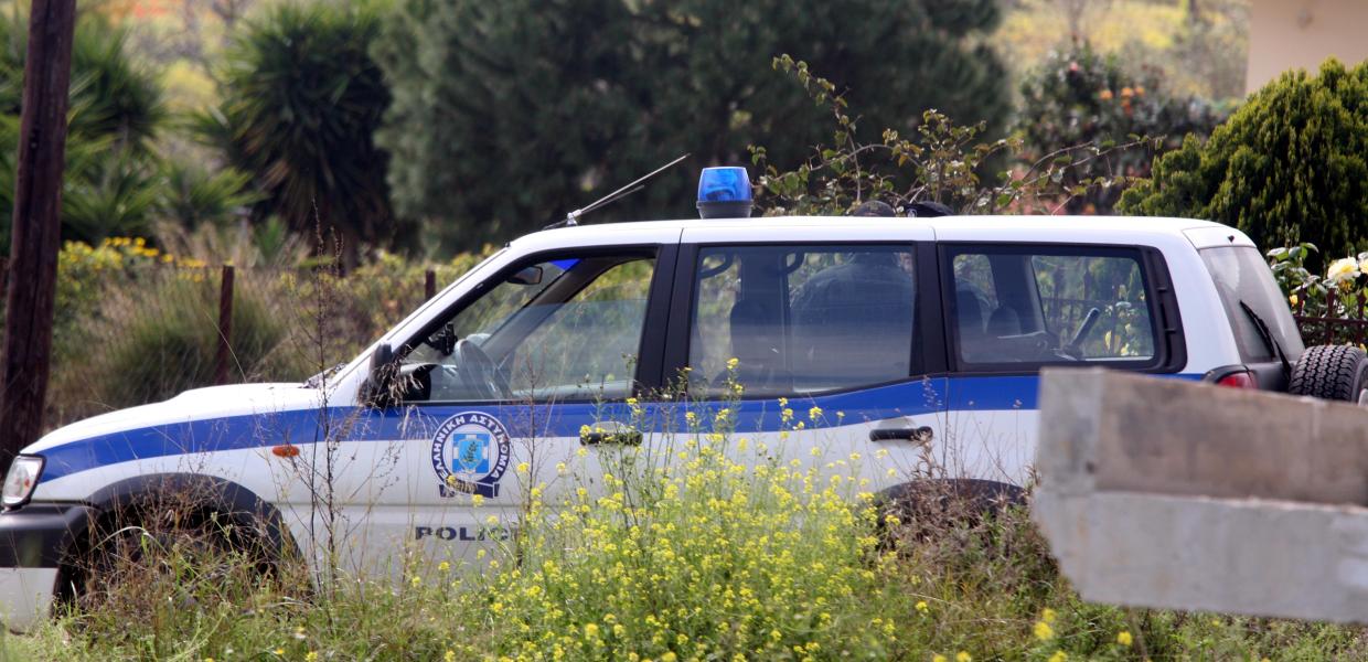 Περιπολικό στα Μέγαρα
