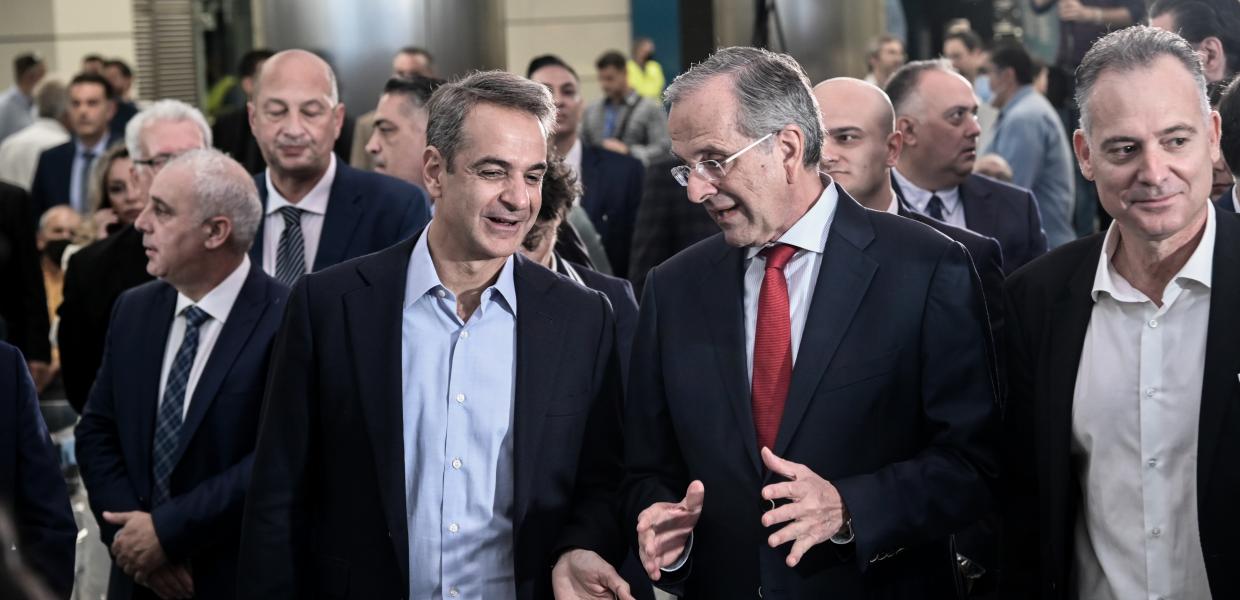 Αντώνης Σαμαράς και Κυριάκος Μητσοτάκης