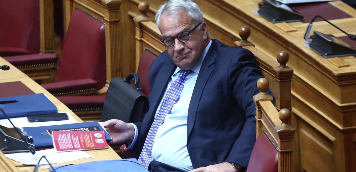 Ο Μάκης Βορίδης στη Βουλή