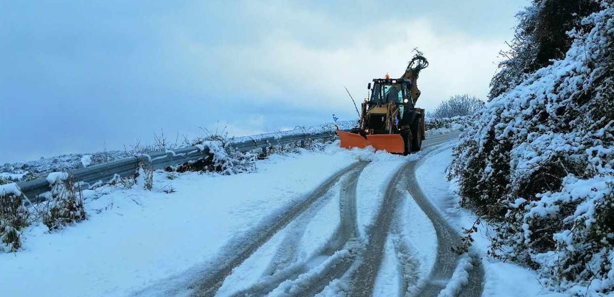 χιόνια στη Φθιώτιδα