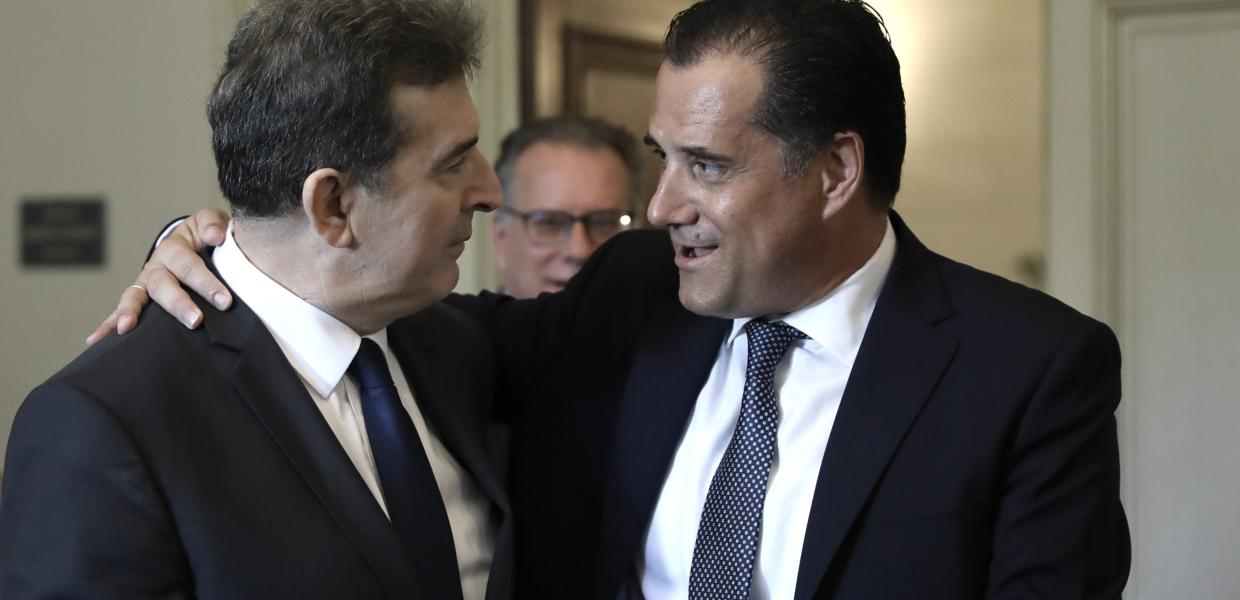 Άδωνις Γεωργιάδης και Μιχάλης Χρυσοχοΐδης