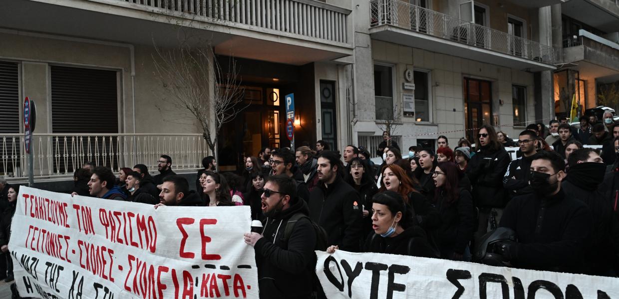 Αντιφασιστική πορεία 