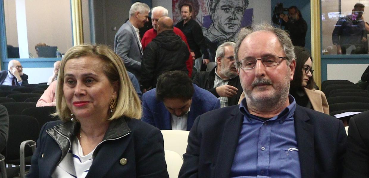 Η Μαρία Αντωνιάδου και ο Σταύρος Καπάκος