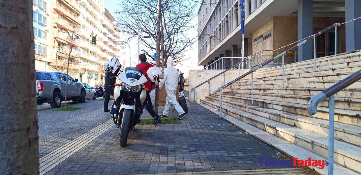 Βόμβα στα δικαστήρια Θεσσαλονίκης