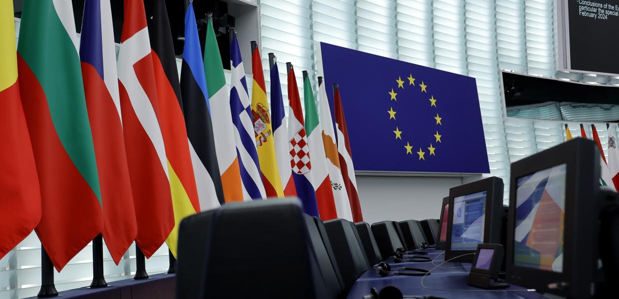Ευρωπαϊκή Ένωση Ευρωπαϊκό Κοινοβούλιο σημαίες