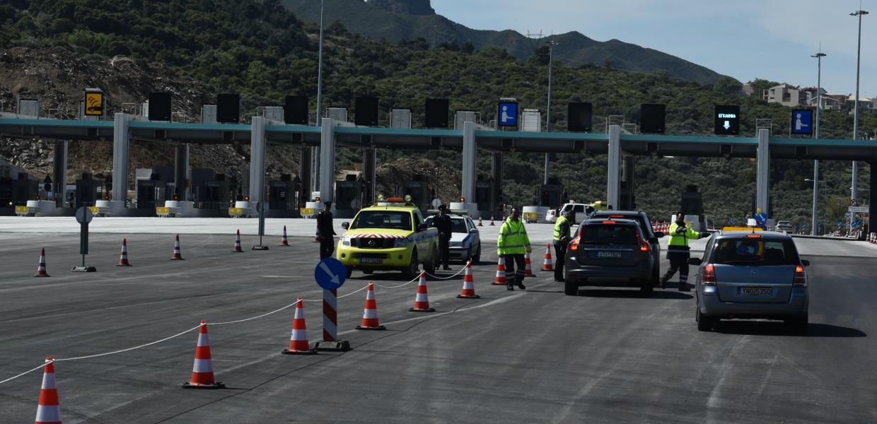Έργα στην Εθνική οδό
