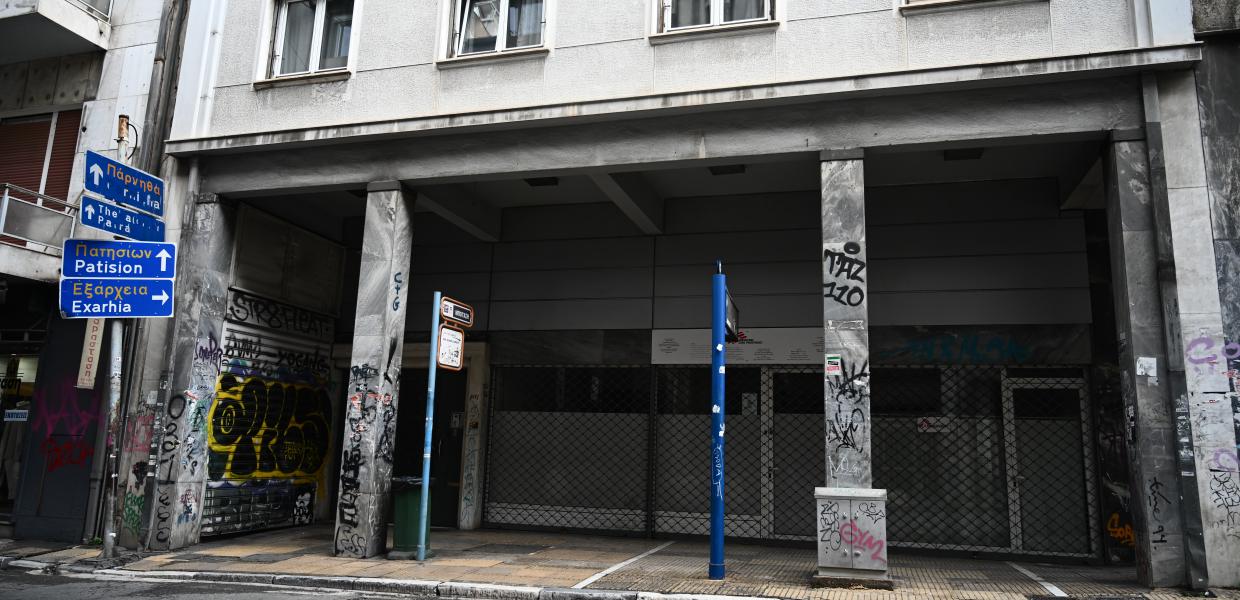 Το κτίριο όπου βρέθηκε το νεκρό βρέφος