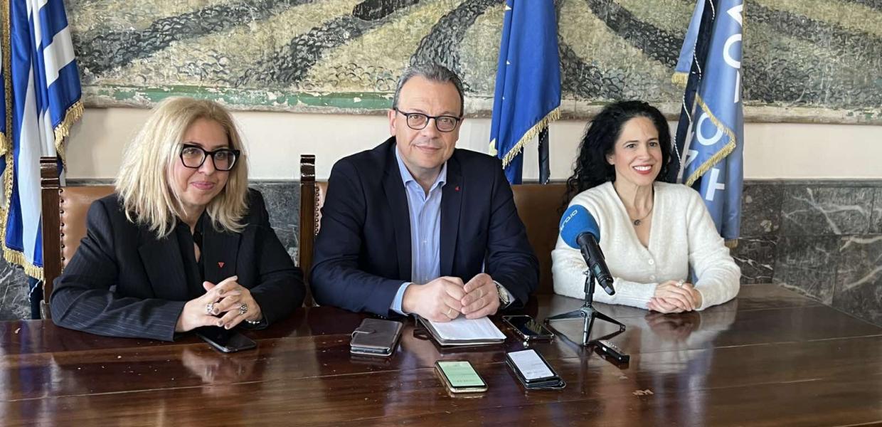 Ο Σωκράτης Φάμελλος σε συνέντευξη Τύπου στη Ρόδο