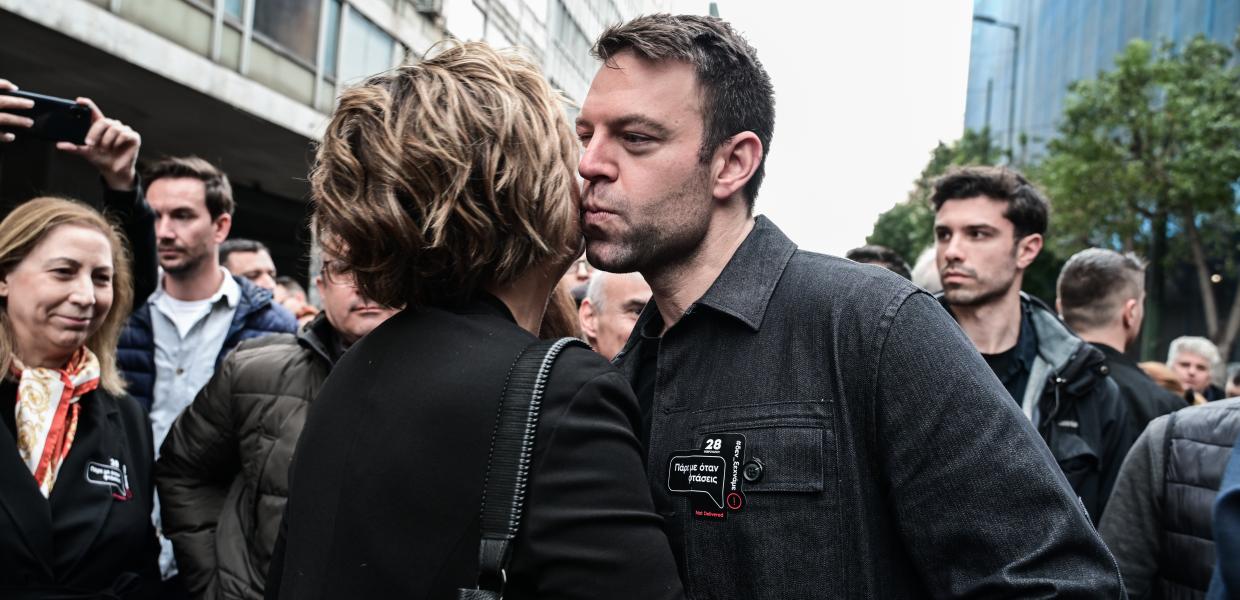 Στέφανος Κασσελάκης και Όλγα Γεροβασίλη