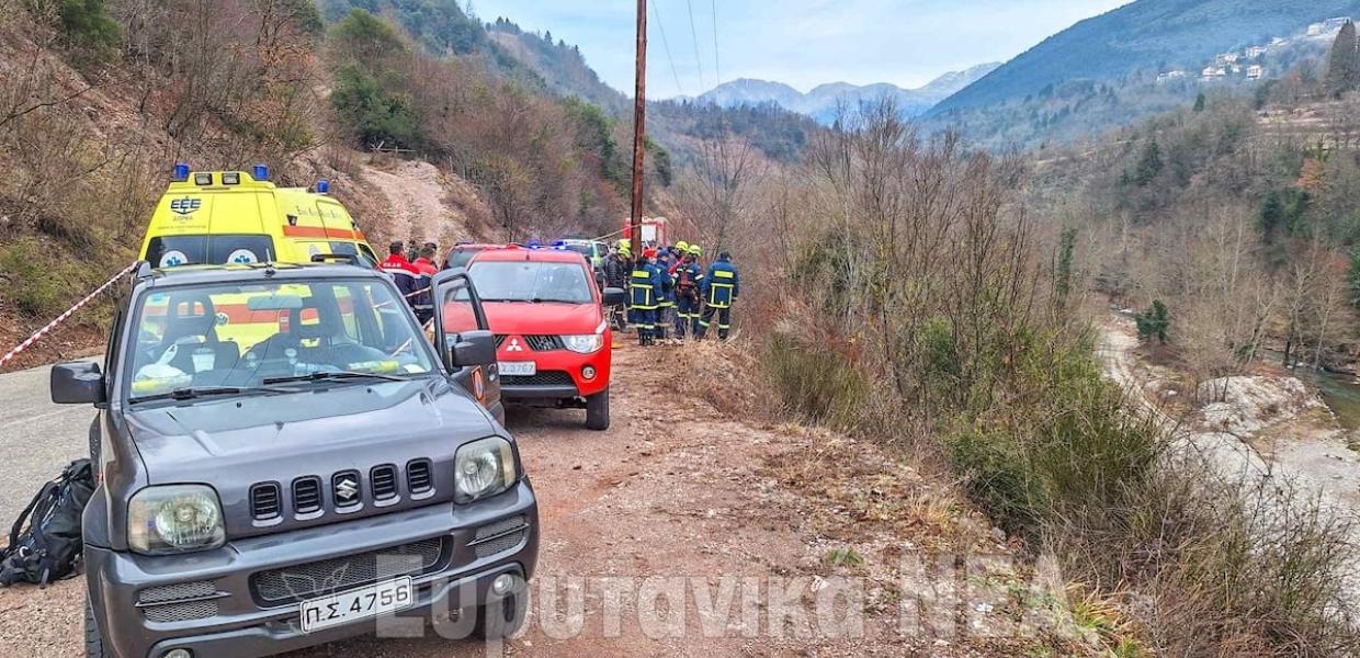 Τροχαίο στο Καρπενήσι