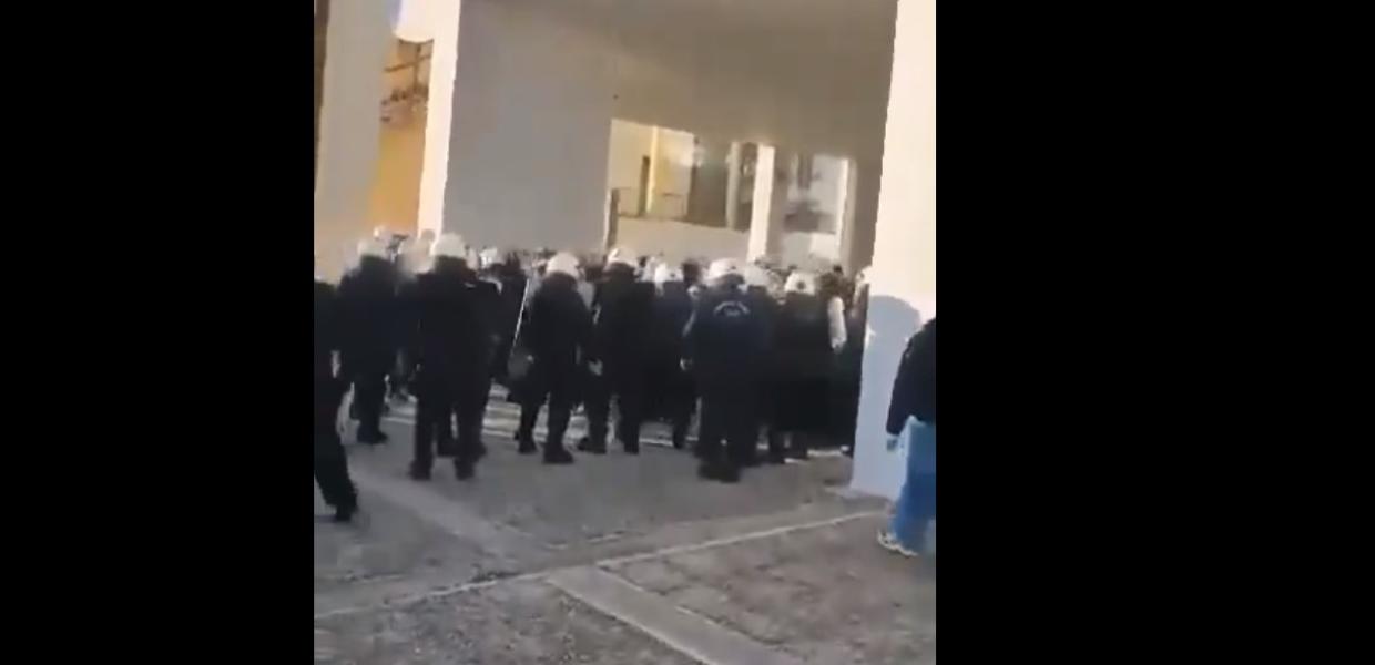 ΜΑΤ στη Νομική Κομοτηνής