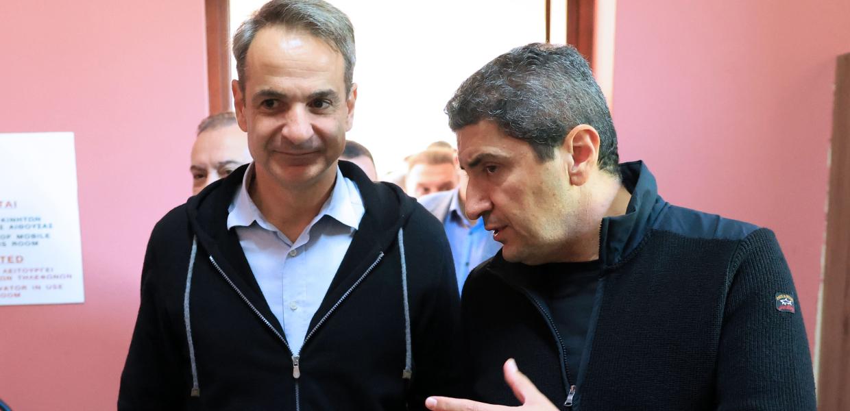 Κυριάκος Μητσοτάκης Λευτέρης Αυγενάκης 