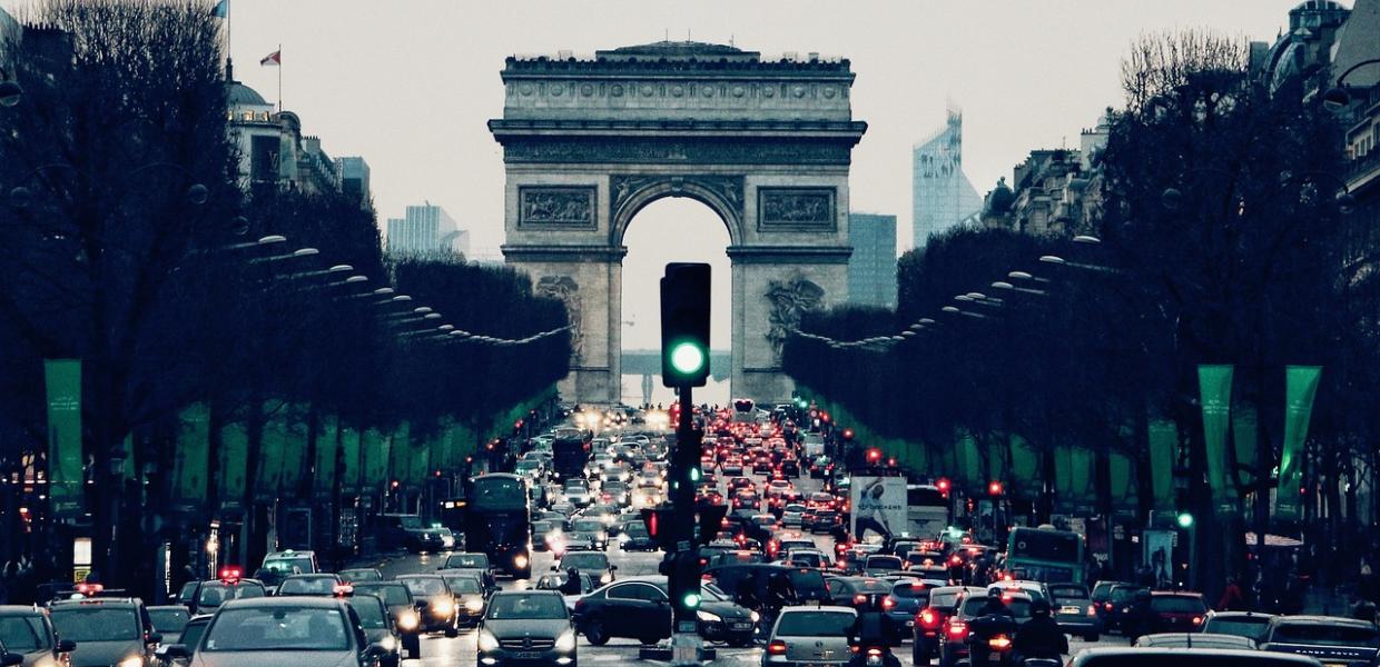 Παρίσι - κίνηση - αυτοκίνητα