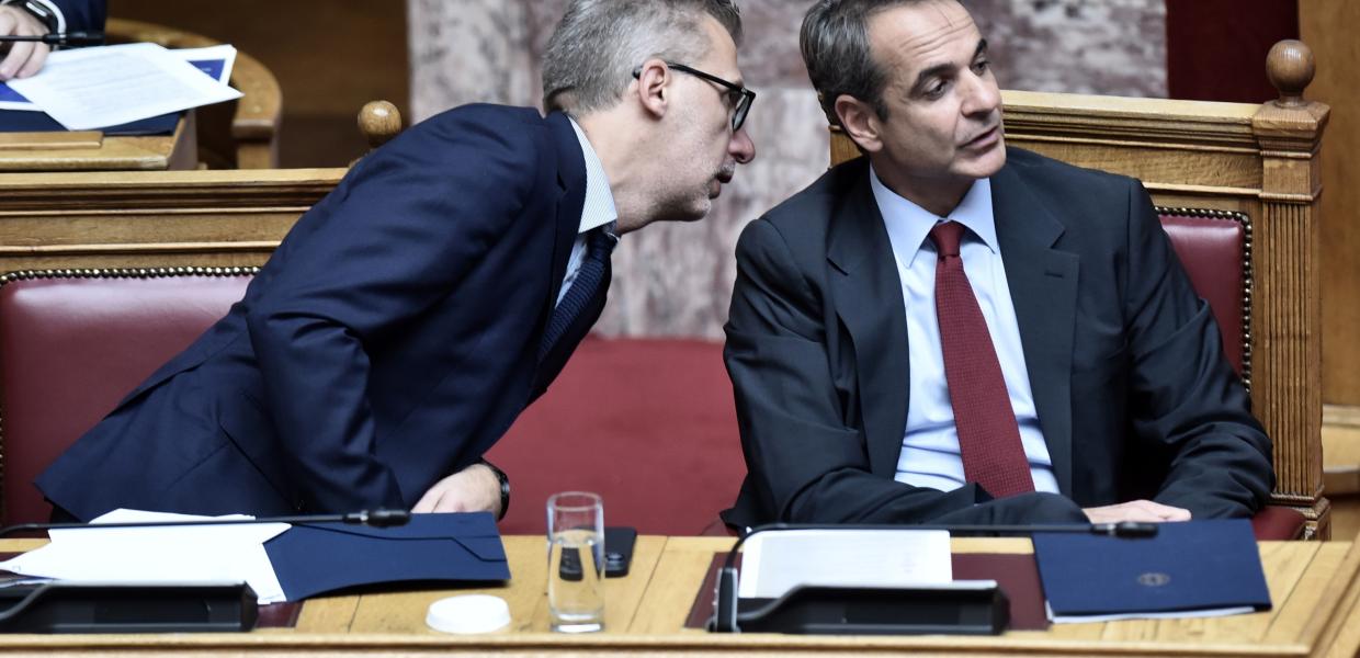 Άκης Σκέρτσος και Κυριάκος Μητσοτάκης