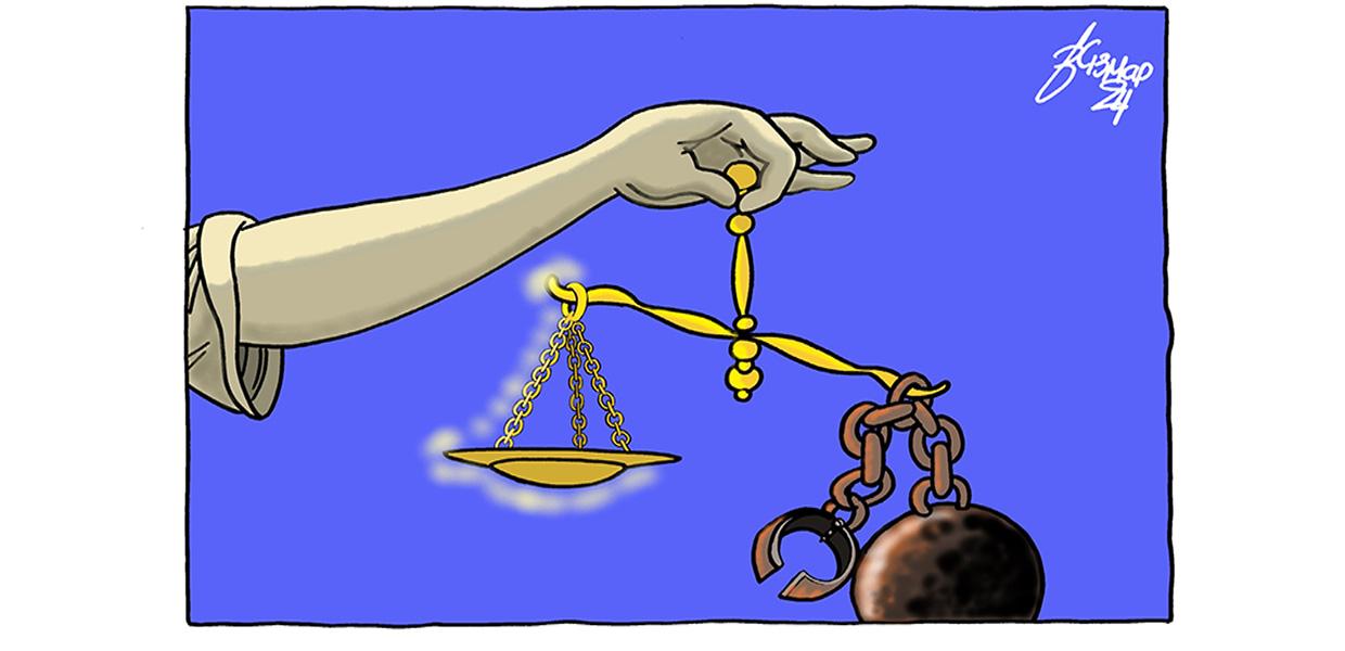 Σκίτσο του Βαγγέλη Χερουβείμ