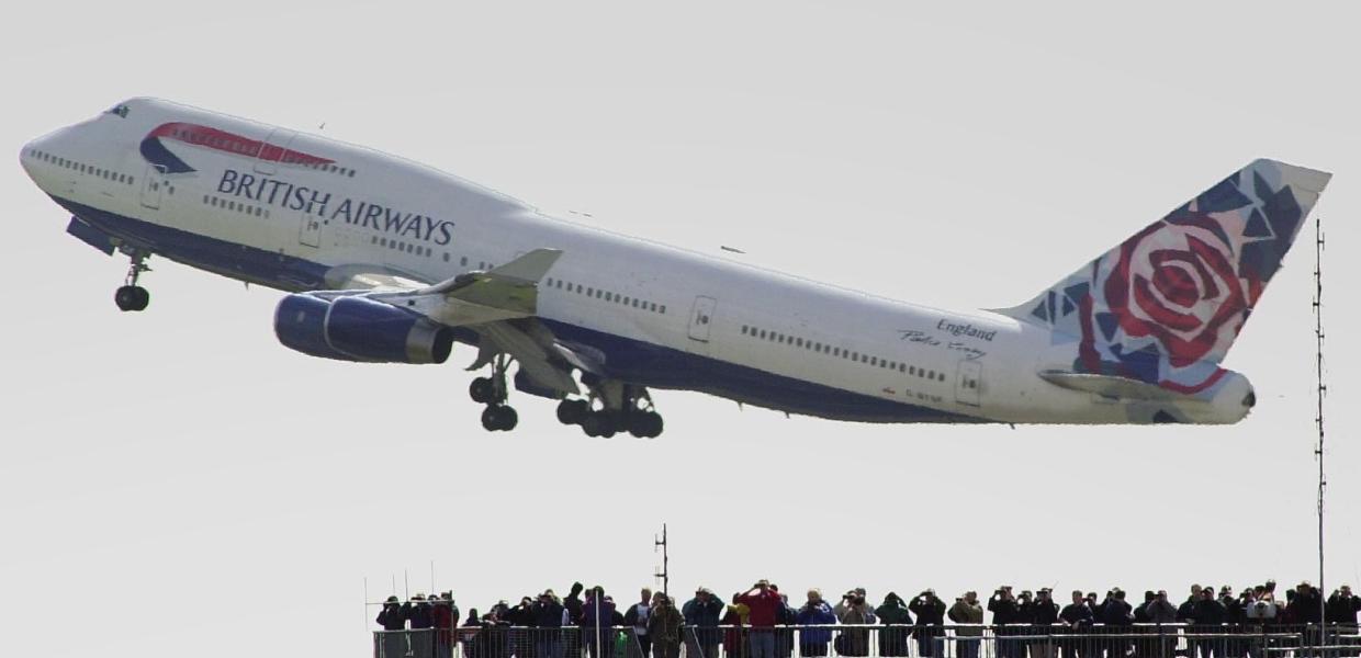 Αεροπλάνο Boeing 747 της British Airways