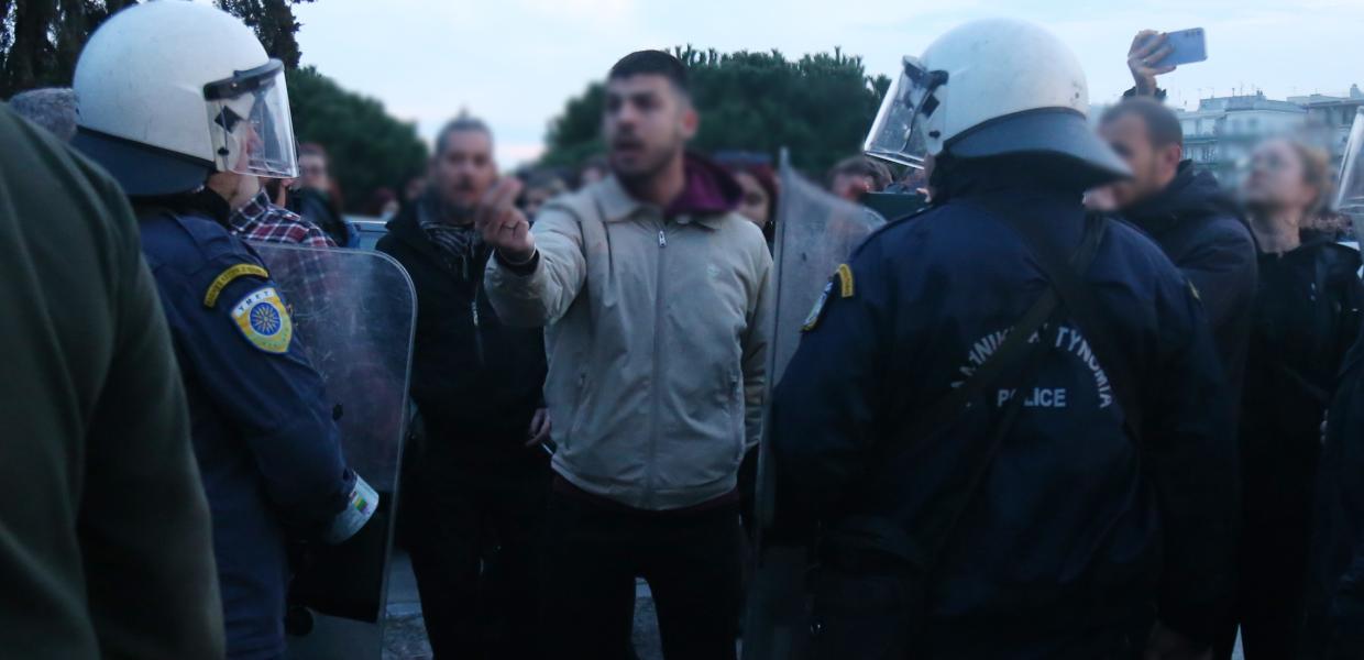 ΜΑΤ και φοιτητές στο ΑΠΘ