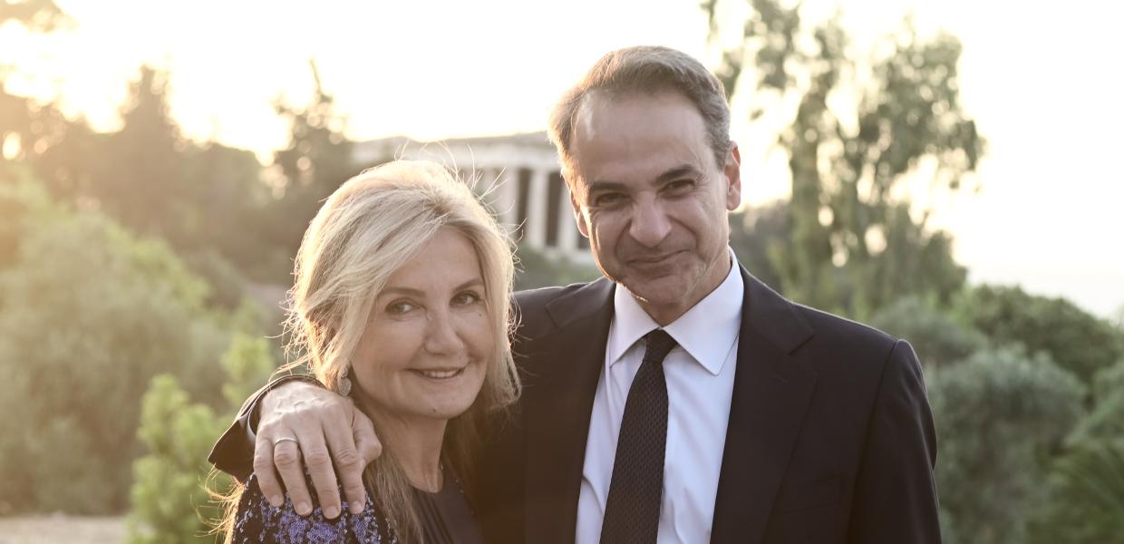 Μαρέβα Γκραμπόφσκι και Κυριάκος Μητσοτάκης