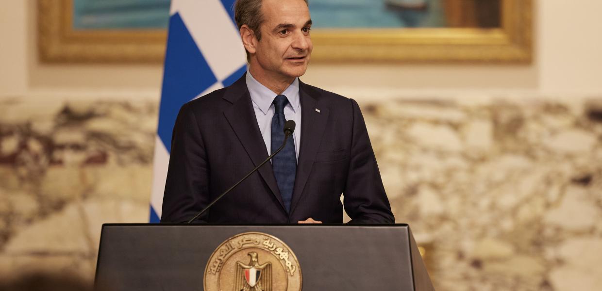 Κυριάκος Μητσοτάκης στο Κάιρο