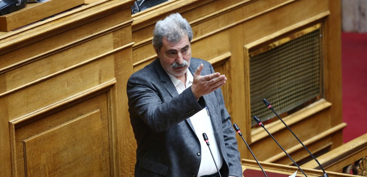Ο Παύλος Πολάκης στη Βουλή