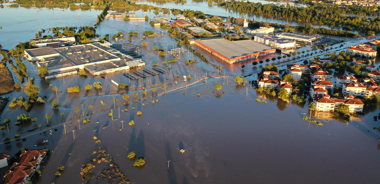Πλημμύρα στη Λάρισα