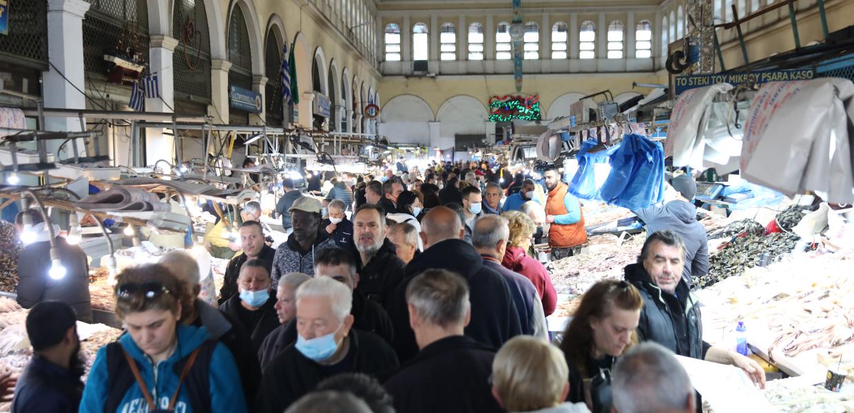 Σαρακοστή στη Βαρβάκειο αγορά