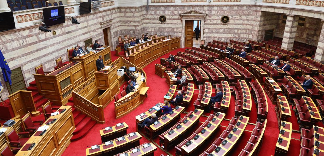 Η ολομέλεια στη Βουλή