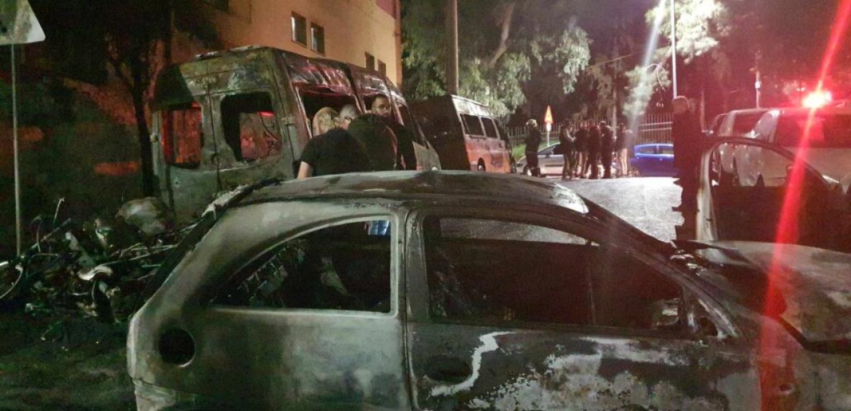 Ζωγράφου εμπρηστική επίθεση
