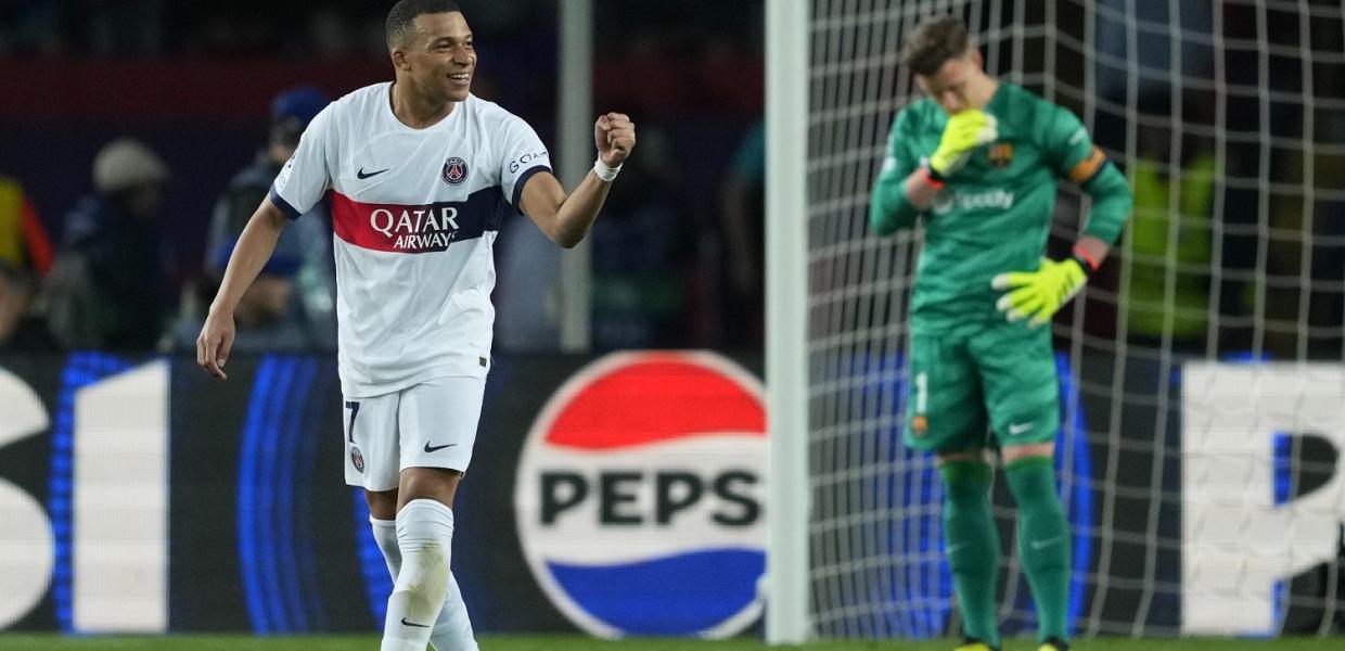 Champions League Εμπαπέ Παρί