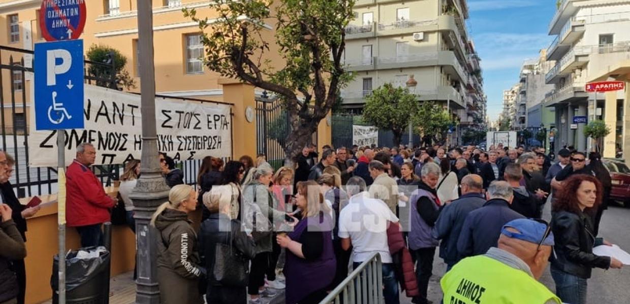 Δημαρχείο Πάτρα - Κατάληψη
